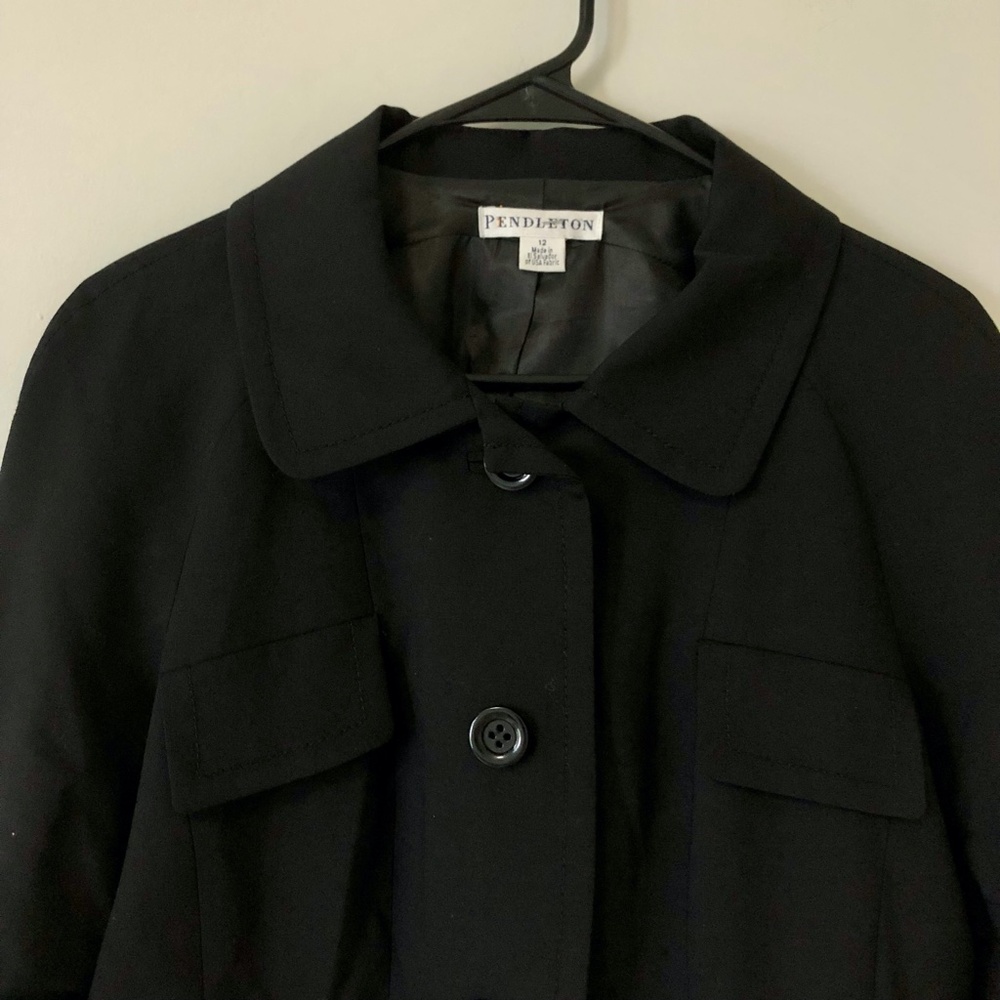 Vintage Pendleton Virgin Wool Button Down Jacket … - image 4